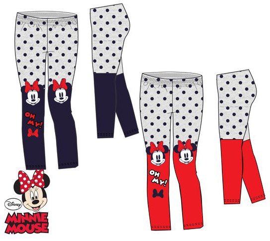 Javoli Dětské legíny Disney Minnie vel. 3/4 modré
