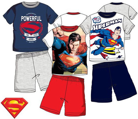 Javoli Dětské chlapecké pyžamo Superman vel. 128 červené